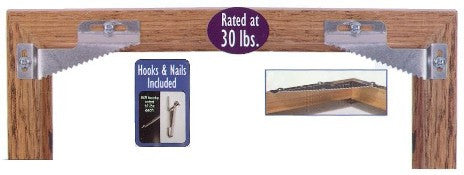 Wallbuddies Wall Buddies Wood Picture Hangers. Small up to 30 Lbs